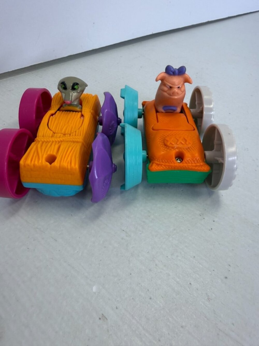 McDonalds Disney 101 Dalmations Flip Cars  1996 Two Sided Cars Lot of 2 - Picture 5 of 5